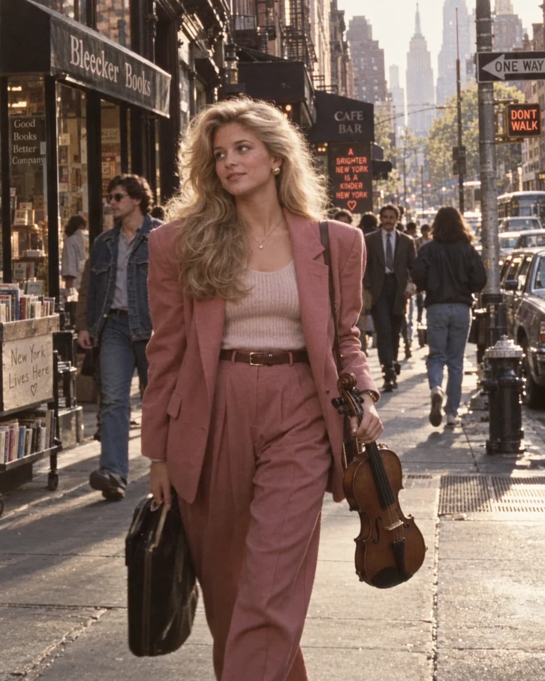 Manhattan Violin Street Fashion