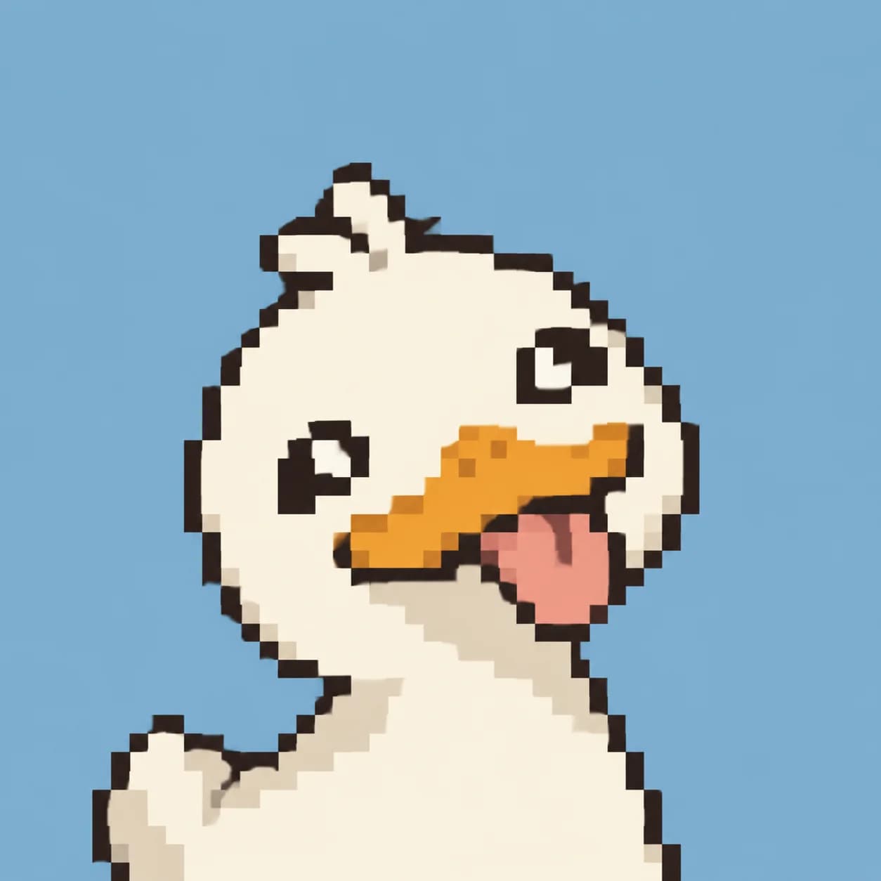 Pixel Art Duck Avatar