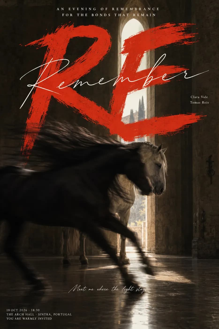 Equestrian poster
