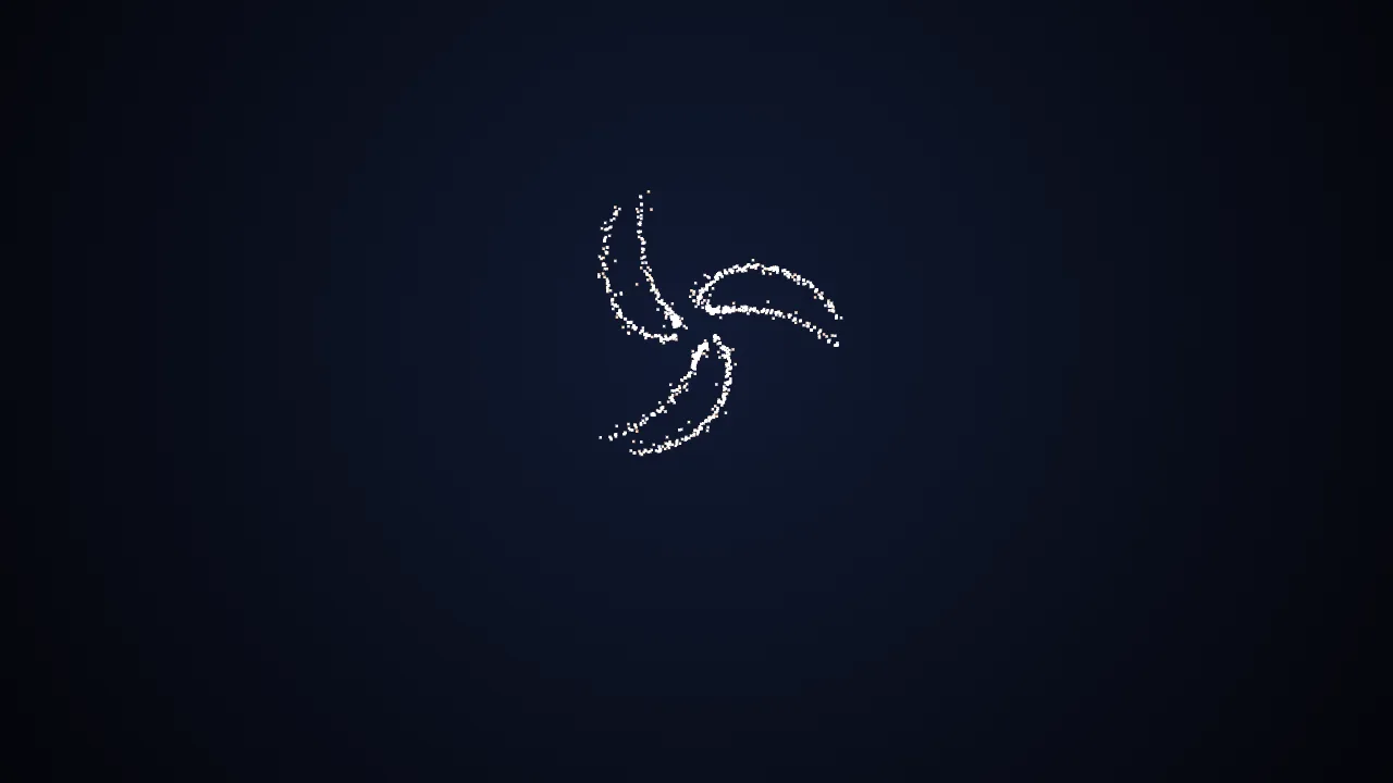 The logo at the end of a TV ad