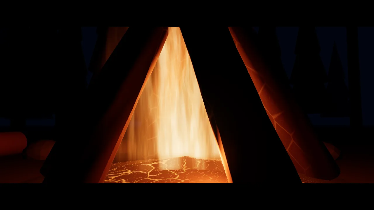 Realistic fire in pure JavaScript
