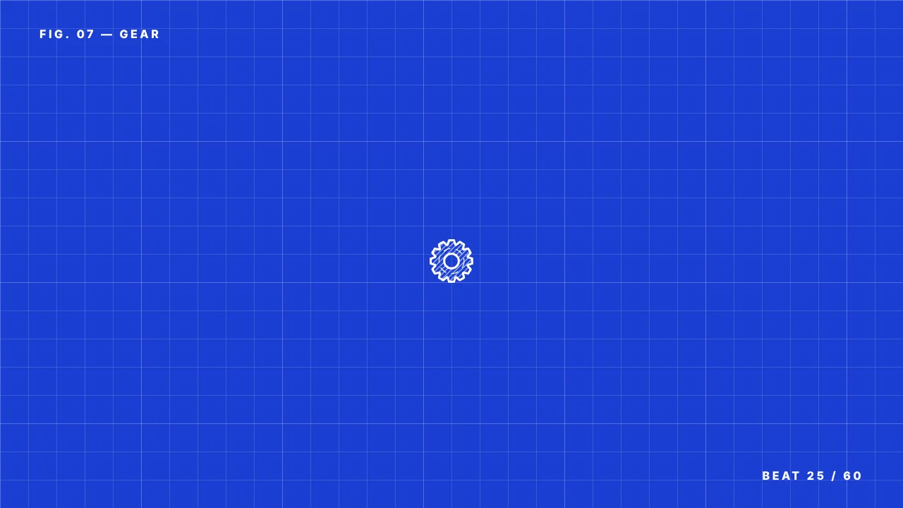 One pencil line, three worlds