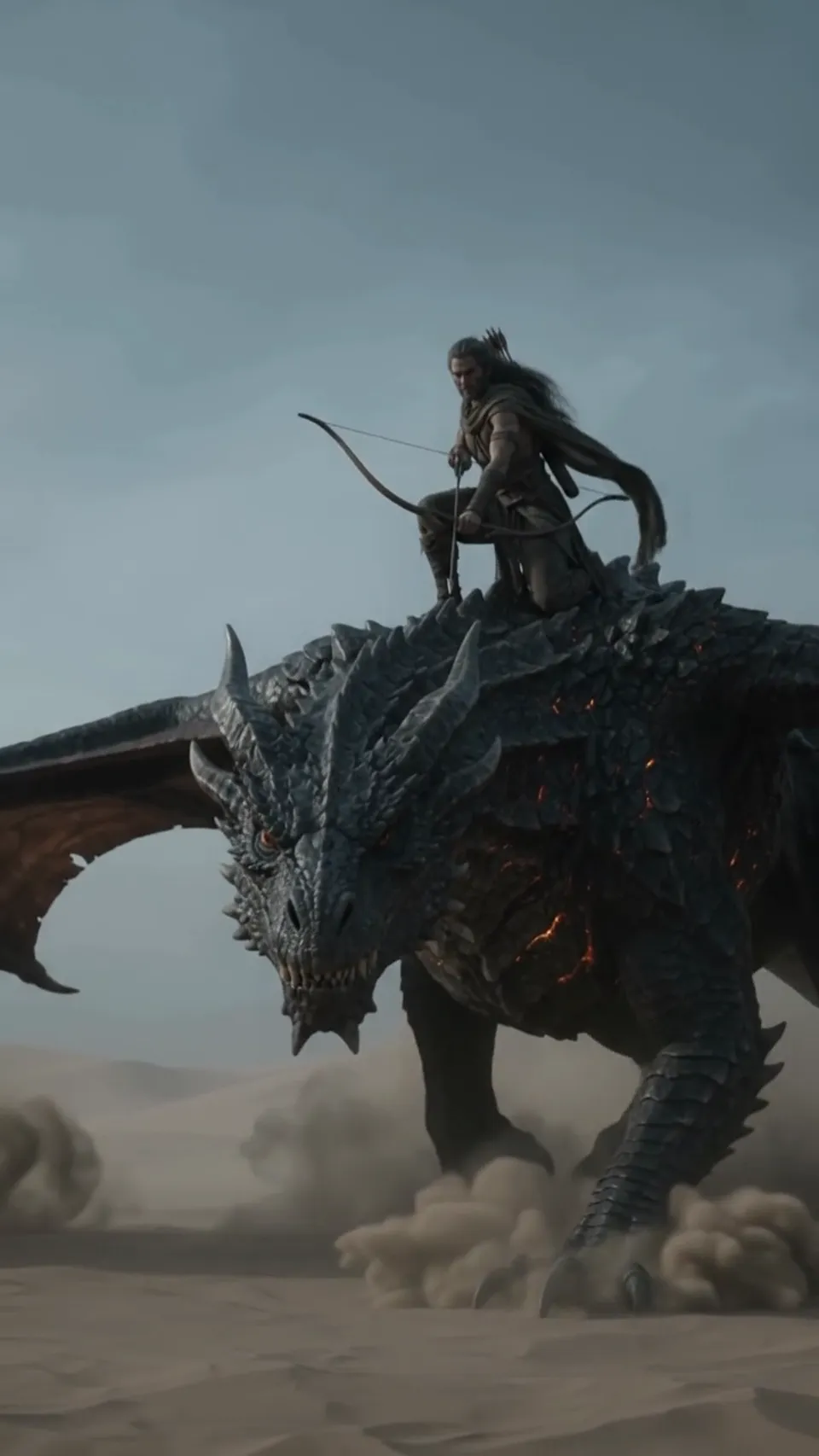 Dragonback archer
