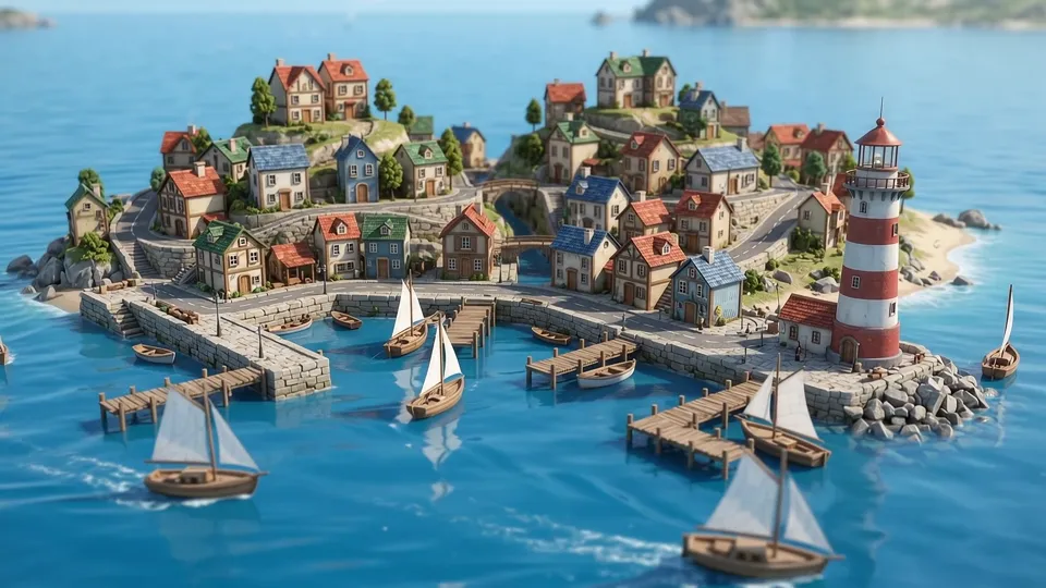Miniature harbor