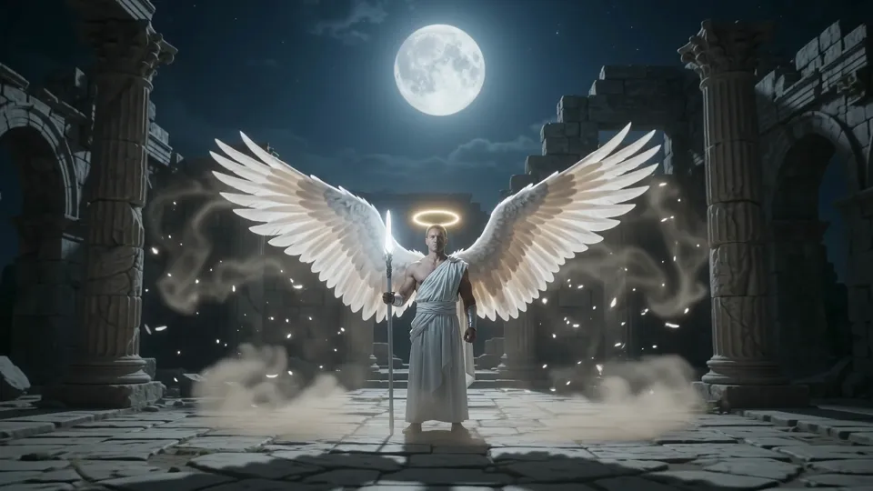 Moonlit wings