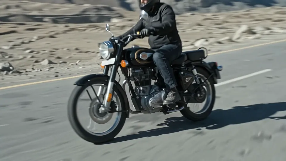 Mountain motorcycle