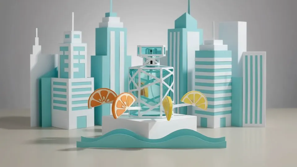 Paper perfume city