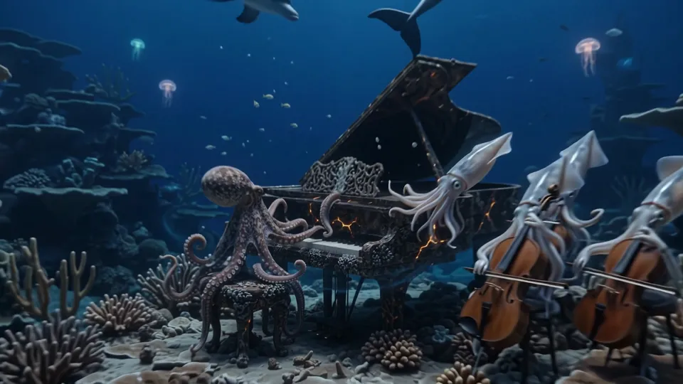 Underwater orchestra